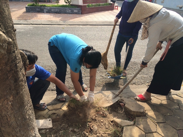 Tuổi trẻ Sở Khoa học và Công nghệ TP. Cần Thơ thực hiện “Ngày chủ nhật xanh”